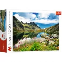 Puzzle 3000 Jezioro w górach TREFL - Pozostałe książki - miniaturka - grafika 2