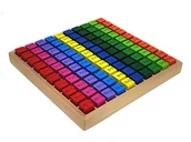 Mały naukowiec - Edukacyjna drewniana Tabliczka mnożenia - miniaturka - grafika 1