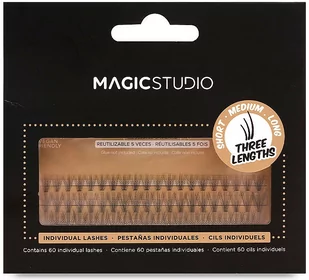 Pojedyncze rzęsy Magic Studio Powerful Cosmetics Mink Individual Lashes 60 szt (8436591929635) - Sztuczne rzęsy i akcesoria - miniaturka - grafika 1
