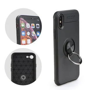 cofi1453® Etui na telefon komórkowy Premium Discreet Shell Bumper Case Cover kompatybilne z SAMSUNG GALAXY S10e (G970F) obrotowy pierścień TPU uchwyt 360 stopni stojak magnetyczny na zewnątrz - Etui i futerały do telefonów - miniaturka - grafika 1