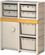 Szafy i szafki dla dzieci - Szafka z Pojemnikami Dla Dzieci Mała - miniaturka - grafika 1