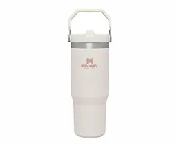 Kubek termiczny Stanley The IceFlow Flip Straw Tumbler 890 ml (różowy) Rose Quartz - Kubki termiczne - miniaturka - grafika 1