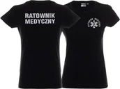 Odzież robocza - Promostars LPP - Koszulka ratownicza czarna damska odblaskowa - miniaturka - grafika 1