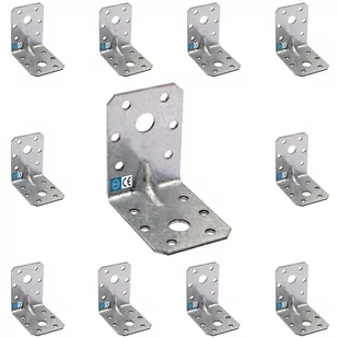 Kpl6 Kątownik Ciesielski Montażowy 60X60X45 10Szt - Inne mocowania - miniaturka - grafika 1