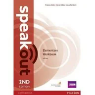 Książki do nauki języka angielskiego - Eales Frances, Oakes Steve, Harrison Louis Speakout 2nd edition elementary workbook with key - mamy na stanie, wyślemy natychmiast - miniaturka - grafika 1