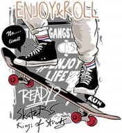 Puzzle - PUZZLE Skate Skateboard Deskorolka A3 252 el z Nadrukiem + IMIĘ Pudełko - miniaturka - grafika 1