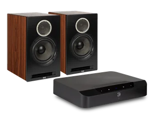 Bluesound POWERNODE EDGE (czarny) + Debut Reference B6 (czarny) - Zestawy stereo - miniaturka - grafika 1