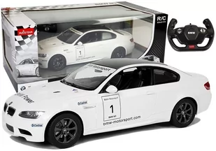 Rastar Auto R/C BMW M3 1:14 Biały na Pilota 6017 - Zabawki zdalnie sterowane - miniaturka - grafika 1