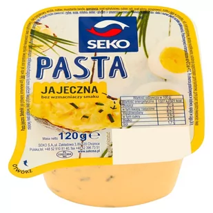 Seko Pasta jajeczna 120 g - Konserwy i dania rybne Seko Pasta jajeczna 120 g - Konserwy i dania rybne - miniaturka - grafika 1