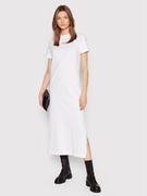 Sukienki - Calvin Klein Jeans Sukienka codzienna J20J218789 Biały Regular Fit - miniaturka - grafika 1