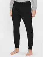 Piżamy męskie - Calvin Klein Underwear Spodnie piżamowe 000NM2235A Czarny Regular Fit - miniaturka - grafika 1