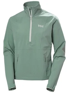Helly Hansen Kurtka funkcyjna "Cascade Shield Anorak" w kolorze zielonym - Kurtki i kamizelki sportowe damskie - miniaturka - grafika 1