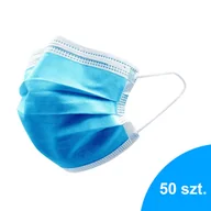 Maseczki ochronne i antywirusowe - Esperanza Maseczka niemedyczna 3-warstwowa pakiet 50 szt. ESP-EPM004 - miniaturka - grafika 1