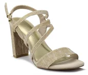 Sandały damskie - Sandały na słupku damskie Marco Tozzi 28391 -36 - miniaturka - grafika 1