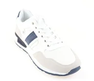 Buty sportowe męskie - Obuwie męskie sportowe Camo 7207-3 biały - miniaturka - grafika 1