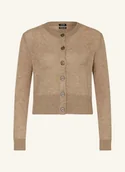Swetry damskie - Joop! Kardigan Karina Z Kaszmiru beige - miniaturka - grafika 1