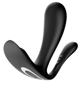 Wibratory i masażery - Satisfyer Satisfyer Top Secret+ Black - grafika 1