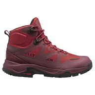 Buty trekkingowe damskie - Damskie Buty HELLY HANSEN W CASCADE MID HT 11752_658 – Bordowy - miniaturka - grafika 1