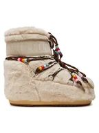 Śniegowce damskie - Moon Boot Śniegowce 80D1409470 Beżowy - miniaturka - grafika 1