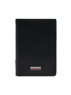 Portfele - Tommy Hilfiger Duży Portfel Męski Th Corp Bifold AM0AM13248 Czarny - miniaturka - grafika 1