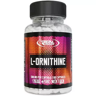 Real Pharm L-Ornithine 500mg 90caps - Aminokwasy - miniaturka - grafika 1