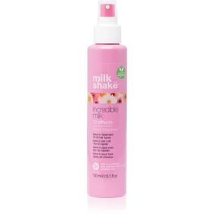 Milk Shake Incredible 12 EFFECTS Milk Flower, Odżywcza Kuracja Regenerująca Włosy Zapach Kwiatowy, 150ml - Odżywki do włosów - miniaturka - grafika 1