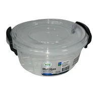 Pojemniki kuchenne - Chomik Pojemnik plastikowy okrągły 600ml MULTIBOX - miniaturka - grafika 1