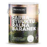 Farby olejne i specjalne - Primacol Farba strukturalna baranek biała 5 l - miniaturka - grafika 1