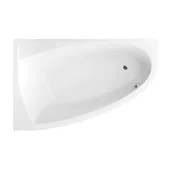 Wanny - Wellis Matana wanna asymetryczna lewa 160, ze stopą - miniaturka - grafika 1