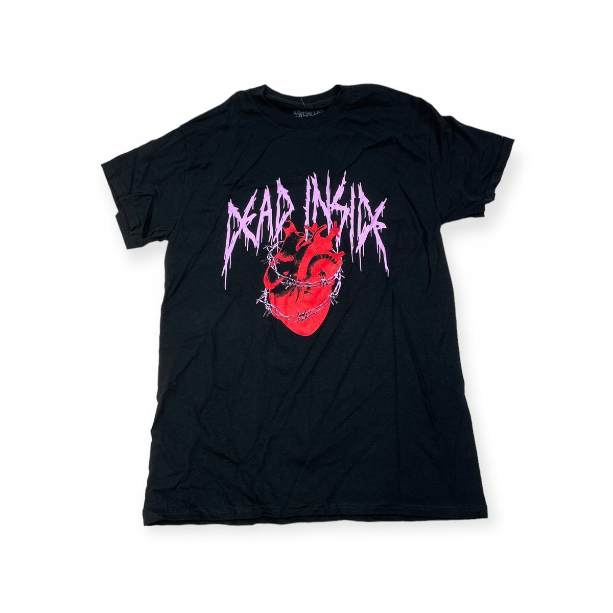 Koszulka T-shirt męski okrągły dekolt SPENCER'S NADRUK S