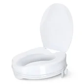 Akcesoria dla osób starszych i niepełnosprawnych - Nasadka toaletowa podwyższająca 4FIZJO, 10 cm - miniaturka - grafika 1