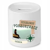 Skarbonki - Skarbonka Dla Bianki na Urodziny Idealny Prezent z Nadrukiem ze Zdjęciem + Opakowanie na prezent (wzór 02) - miniaturka - grafika 1