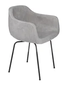 Fotele i krzesła biurowe - Kubełkowe, wygodne krzesło konferencyjne i biurowe Soul 4L, z metalowymi nóżkami - miniaturka - grafika 1