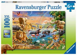 Ravensburger Puzzle XXL 100 elementów. Studnia w dżungli - Puzzle - miniaturka - grafika 1