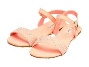 Pomarańczowe sandały, buty damskie Vices 4098 - Sandały damskie - miniaturka - grafika 1