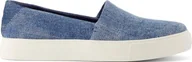 Trampki damskie - TOMS Damskie trampki wsuwane Kameron, Dark Sky Textured Denim, 40 UK, Ciemne Niebo Teksturowany Denim, 42.5 EU - miniaturka - grafika 1