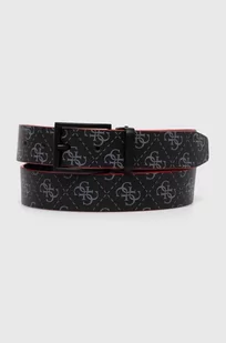 Guess pasek MNCHN męski kolor czarny BMCMLO P4330 - Paski - miniaturka - grafika 1