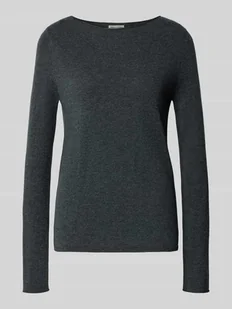 Sweter o kroju regular fit z dzianiny z mieszanki wełny - Swetry damskie - miniaturka - grafika 1