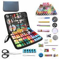 Pasmanteria - Zestaw Krawiecki Przybornik do Szycia Nici Igły Nożyczki Etui Turystyczny - miniaturka - grafika 1