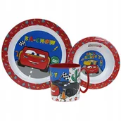 Zestawy naczyń dla dzieci - ZESTAW OBIADOWY do mikrofalówki: Auta 3 (22236) - miniaturka - grafika 1