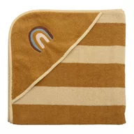 Ręczniki - Ręcznik dziecięcy w kolorze ochry i beżu 78x78 cm Agnes – Bloomingville Mini - miniaturka - grafika 1
