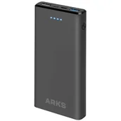 Powerbanki - ARKS ARBB10000FASTK Czarny - miniaturka - grafika 1