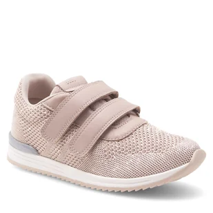 Sneakersy Lasocki Young TEKS CI12-2757-13(IV)DZ Beżowy - Buty dla dziewczynek - miniaturka - grafika 1