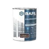 Farby wewnętrzne - Śnieżka RAFIL Emalia Chlorokauczukowa RAL8017 brąz 0,9 L - miniaturka - grafika 1