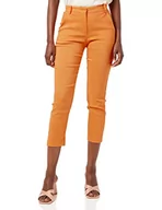 Spodnie damskie - PINKO Spodnie damskie, A69_pomarańczowy-marchewka, 36 PL - miniaturka - grafika 1