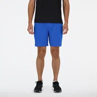 Spodenki męskie - Spodenki męskie New Balance MS41288BUL  niebieskie - miniaturka - grafika 1