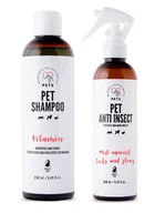 Szampony i odżywki dla psów - PET Shampoo Vitamin_Szampon Witaminowy 250ml Odżywczy i pielęgnujący + PETS ANTI INSECT - skuteczna ochrona przeciw kleszczom, pchłom oraz innym owadom 250ml - miniaturka - grafika 1