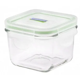 Glasslock Pojemnik kuchenny kwadratowy zielony, 210 ml - Pojemniki kuchenne - miniaturka - grafika 1