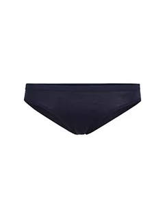 Spodnie damskie - Icebreaker Damskie spodnie bikini Siren - slipy damskie - wełna merynosowa - granatowe (Mitternachtsmarine), M - grafika 1