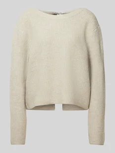 Sweter o kroju regular fit z dzianiny z funkcją dwustronną model ‘RILLY’ - Swetry damskie - miniaturka - grafika 1